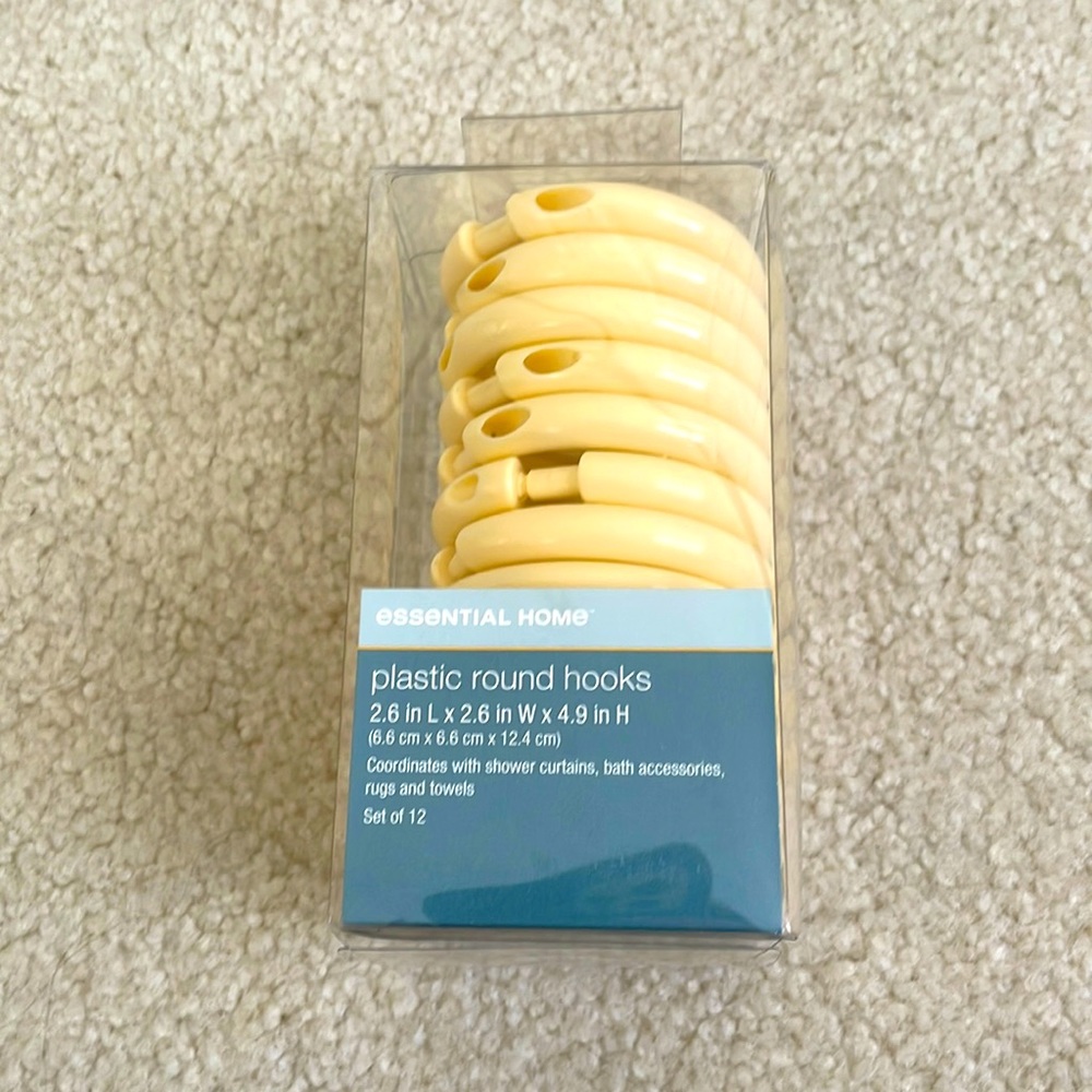 Plastic Shower Hooks